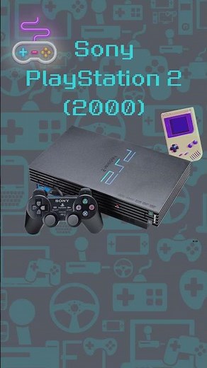 Sony PlayStation 2 (2000) L'une des consoles les plus vendues de tous les temps.