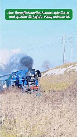 Why a steam locomotive could suddenly explode 🚂💥 | Underestimated danger #shorts #short