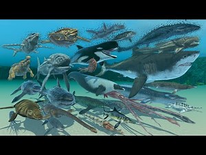 Realistic Extinct Marine Animals Weight Comparison - 3D Animation Comparison