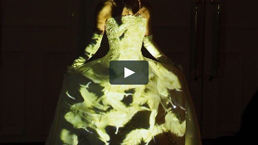Wedding Dress Projection Mapping