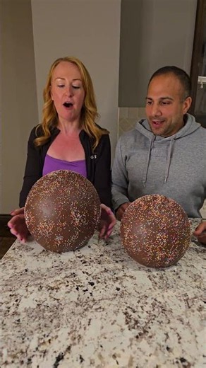 I have the biggest chocolate ball
