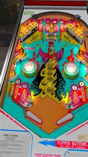 Abra Ca Dabra (1975) Pinball VR 🧙‍♂️ | Mystic Slingshots & Bumpers Flow