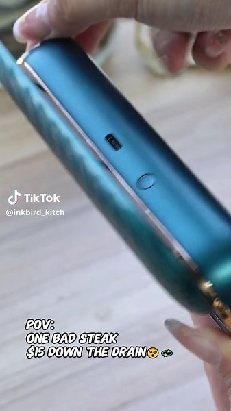 One probe, just me and my steak today.#inkbird #dealsforyoudays #cooking #foodie #meatthermometer #dealsfordays #dinner