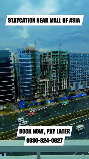 Staycation near Mall Of Asia (MOA) Shell Residences Tower D Pasay City 1,999 for 1-2 pax 2,499 for 3-4 pax Book Now, Pay Later (Upon Check-in) No Reservation Fee | No Downpayment 1 Bedroom Unit | 27 sqm ✅ Mini Karaoke ✅ Games Console ✅ Toiletries ✅ Bottled Water ✅ Free Internet Access ✅ Fully Furnished ✅ TV 40 inches with Smart Box ✅ Board Games ✅ Dining Set ✅ Split Type Airconditioned ✅ Double Size Bed and Extra Mattress ✅ Vanity Table with Mirror ✅ Towels ✅ Wardrobe Cabinet ✅ Full Body Mirror 