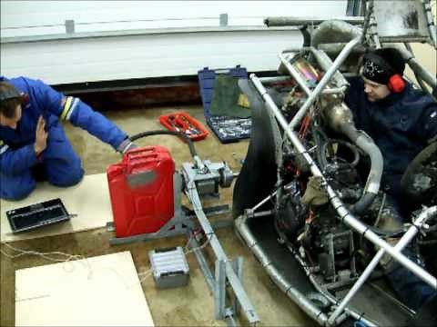 Home-made, low cost engine dyno