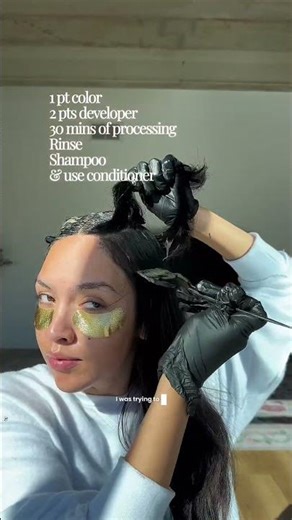 Using the WELLA COLORCHARM Permanent Cream Color gave my hair a refresh I didn’t know I needed ☕️✨