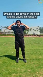 6K views · 46 reactions | Rev up your abs with these standing bicycle crunches! Perfect quick and effective workout anytime, anywhere. . . #standingbicyclecrunches #abworkout #fitfam #strongcore #noexcuses | Wellness Quotient | Facebook