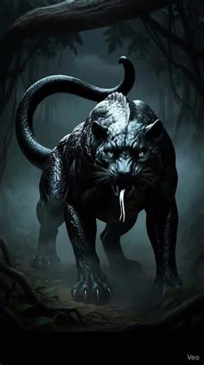 Snake-Dominant Panther Hybrid | Silent Death Predator (Cinematic 4K)