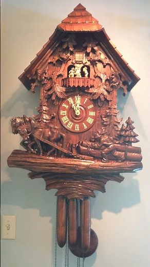 Large 36" Dold Exquisit Cuckoo Clock