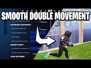 Get the smoothest Double Movement on Keyboard and Mouse in Fortnite
