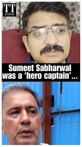 249K views · 2.7K reactions | #Watch | “Sabby was Patient, Calculative, Soft Spoken”: Air India Pilots Remember Sumeet Sabharwal at Funeral The body of Captain Sumeet Sabharwal, pilot of the ill fated Air India flight, that crashed seconds after taking off from the Ahmedabad airport, was brought to his Mumbai house for the last rites. This is what his colleagues said… #airindia #Sumeetsabharwal #ahmedabadplanecrash #planecrash | The Telegraph | Facebook