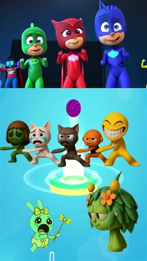 Pj Mask Coffin Dance Transformation #shorts