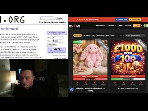 SOFTWARE ISSUES - BUT WE'RE LIVE.....NO KICK THOUGH