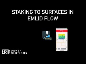 Staking Surfaces in Emlid Flow