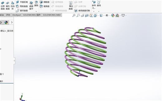 椭圆弹簧的绘制——Solidworks实例建模
