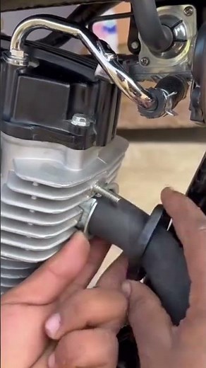 This is one way to install a muffler on a vehicle properly and correctly. #automobile