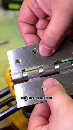 DIY Spring Hinge For Only 10 Minutes #hinge #doorhinge #furniture #springhinge | Quick Tips
