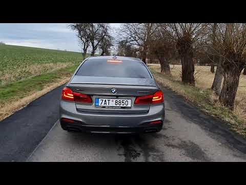 2020 BMW M550i xDrive: revs, engine & exhaust sound