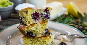 “Taste of Home” Blueberry Zucchini Squares