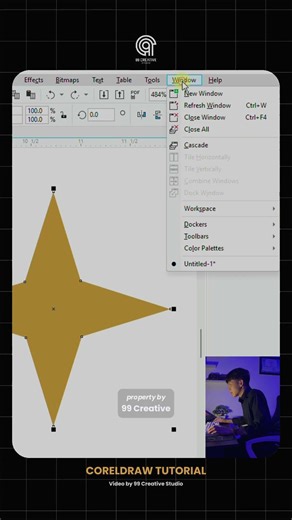 CorelDraw Tips | Use Corners #coreldraw #begginers #graphicdesigner