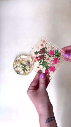 The Cutest DIY Resin Coasters You Can Make 🌸