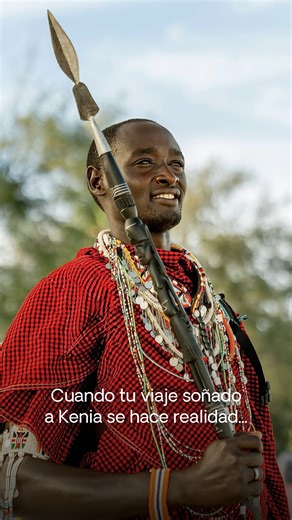 Los masáis de Kenia viven de manera auténtica: colores, tradiciones y pura energía africana. ¿Te animas a conocerlos con Exoticca? 🌍💃 #Africa #Kenia #ViajerosExoticca | Exoticca