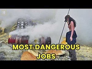 Risk Their Lives Inside An Active Volcano - Kawah Ijen Sulfur Mine | Human Documentary