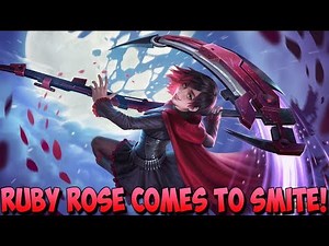 RUBY ROSE FINALLY COMES TO SMITE! NEW THANATOS SKIN! - Masters Ranked Duel - SMITE