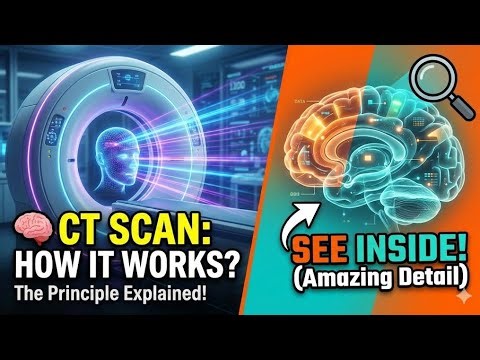 🧠CT Scan Explained: How It Works Like a DigitalX-Ray Machine||CT Scan Working Principle#science #gk