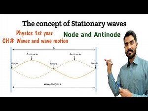 L-18 Stationary Wave concept , Node and anti node