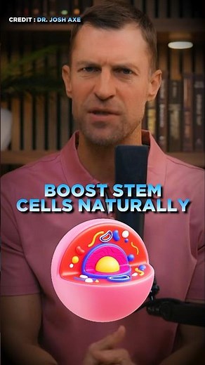 Boost Your Stem Cells Naturally (Doctors Don’t Talk About This) ⚠️