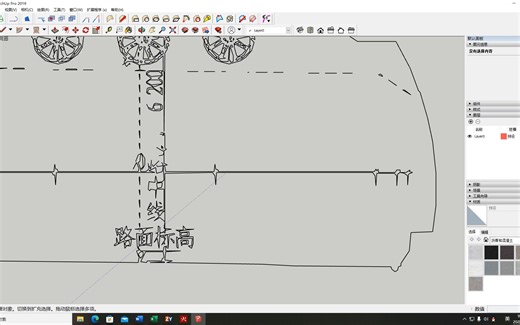如何将cad图纸进行简略处理导入pyrosim中进行隧道建模