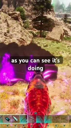 ARK Ascended- Devil Allosaurus Has Special Abilities #arksurvivalevolved #arkascended #arksurvival