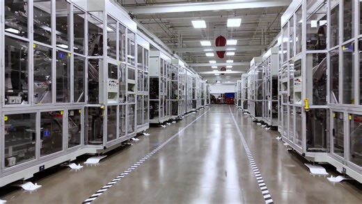 Tesla unveils its LFP battery factory, claims it's almost ready