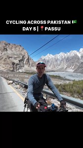 Day 5 Cycling across Pakistan - Passu Suspension Bridge, Glaciers & Lakes 🇵🇰 | Max Roving