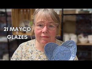 21 Mayco Glazes on Texture | Pottery Test Tiles