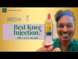 BEST KNEE INJECTION? Knee surgeon explains PRP v Stem cells v hyaluronic acid v cortisone