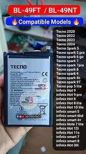 Tecno infinix itel vivo oppo realme battery universal Compatible models list save it for later follow me For more information #mobiletecnician #mpbilellegendstürkiye #mobile #mobilerepairing #repair mobiletechnology mobilerepairingcourse mobipeople tranding viral Microscope Emmmc Cpu Tips Tutorial Programming Ufs Master Cpumaster Emmcmaster Xplore tranding Viral Repairing Scamatic Diagram Course Supported Models Battery Curve Temprared Glass | sbmobile01