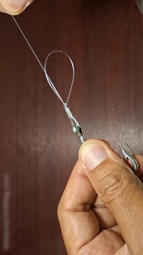 Super strong fishing knot #fishingknot #fishinghook #fishinghack | Mohammad Nur Habibi