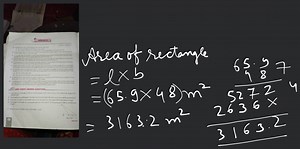 the cost of levelling it at ₹2.20 per square metre. (iii) the n... | Filo
