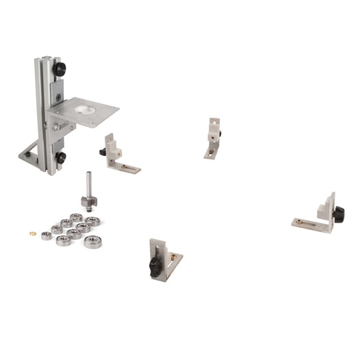 TrueChannel Binding Router Jig with Binding Bit Set