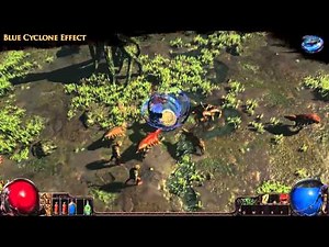 Path of Exile - Blue Cyclone Effect