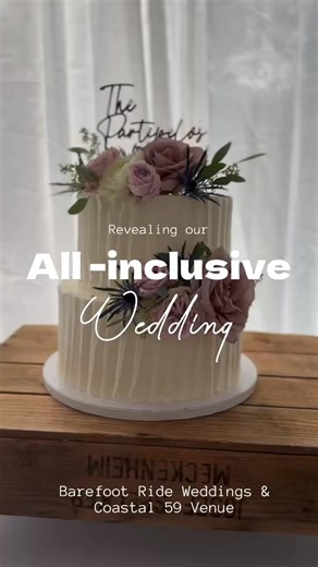 You make the decision, we handle the details. All-inclusive weddings packages. Affordable elegant weddings the Barefoot way! Tatiana and Aj’s details. Barefootbeachbridesoc.com Cake: Cake Art florals: Barefoot Florals | Barefoot Beach Bride