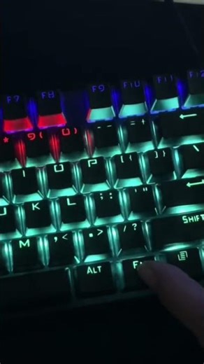 Flash computer keyboard