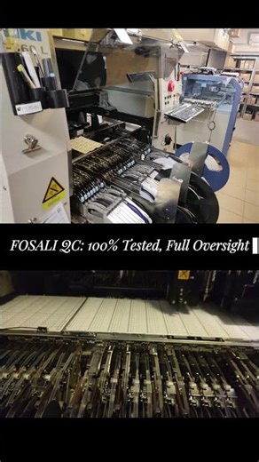 Inside FOSALI SMT: LEDs to Chandelier Strips in 16s! ✨ #FOSALISMT #LEDProduction #LuxuryChandeliers