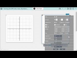 Turning On/Off Grids, Axes, Numbers and More on Graphing and Geometry