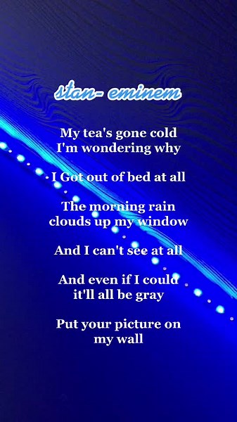 song lyrics on TikTok