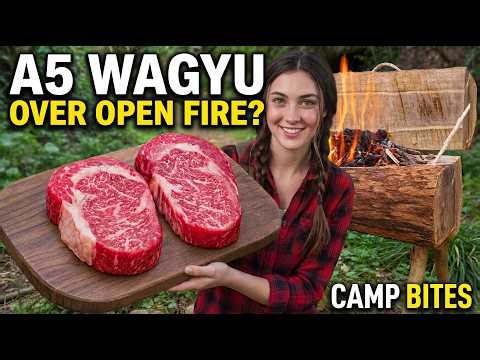 Does A5 Wagyu Actually Taste Better Over an Open Fire? | Camp Bites