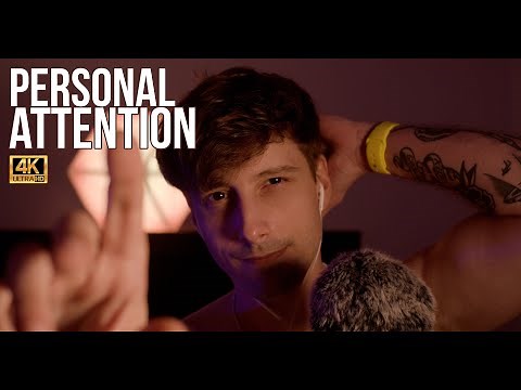 ASMR 4K Personal Attention Male Deep Voice Whisper For Sleep