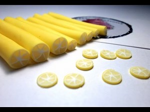 Tuto cane fimo citron